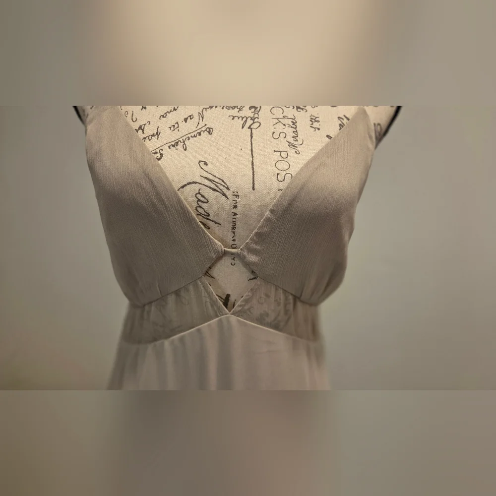 Abercrombie & Fitch Taupe Maxi Dress, Size M.